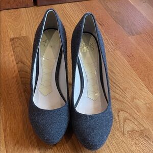 Joan & David Charcoal Heels